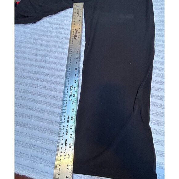 Alfani Women's Plus Size 1X Black High Rise Ankle Pull-On Legging Pants Stretch - Picture 9 of 9